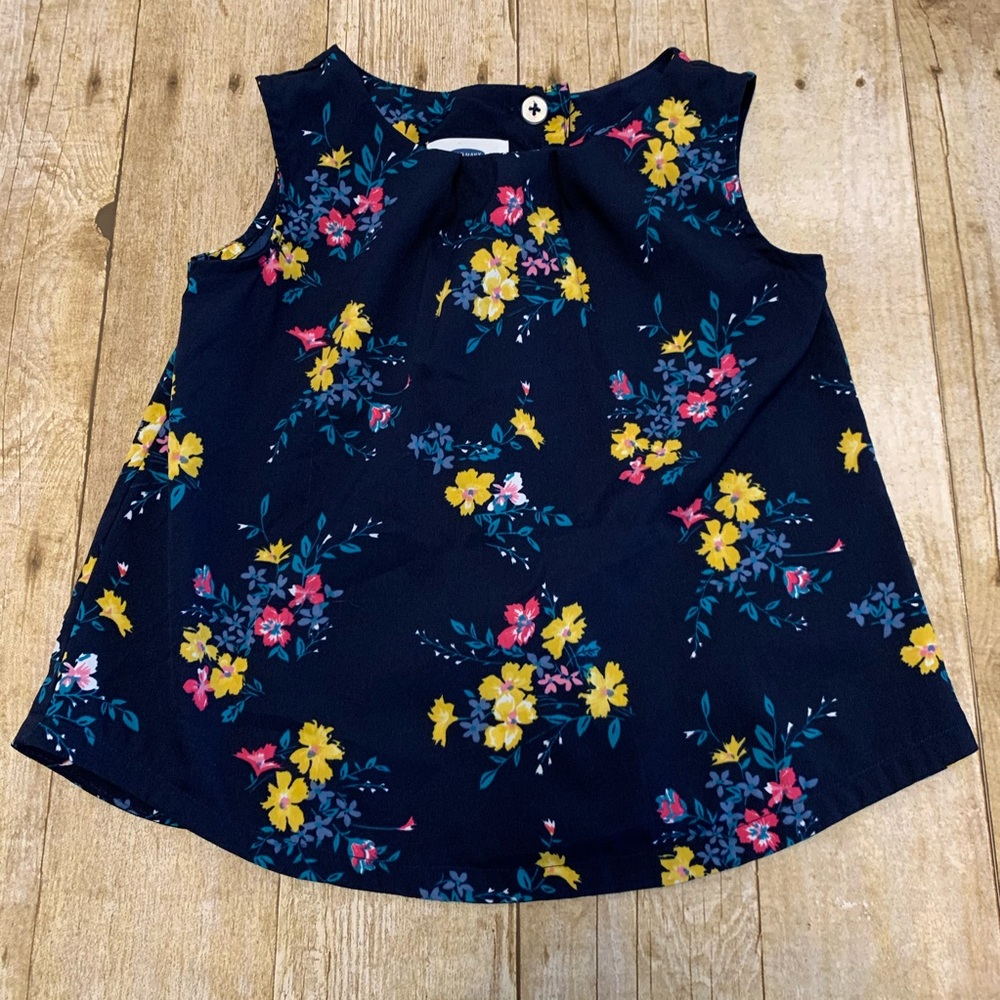 Old Navy | Tulip Back Floral Tank